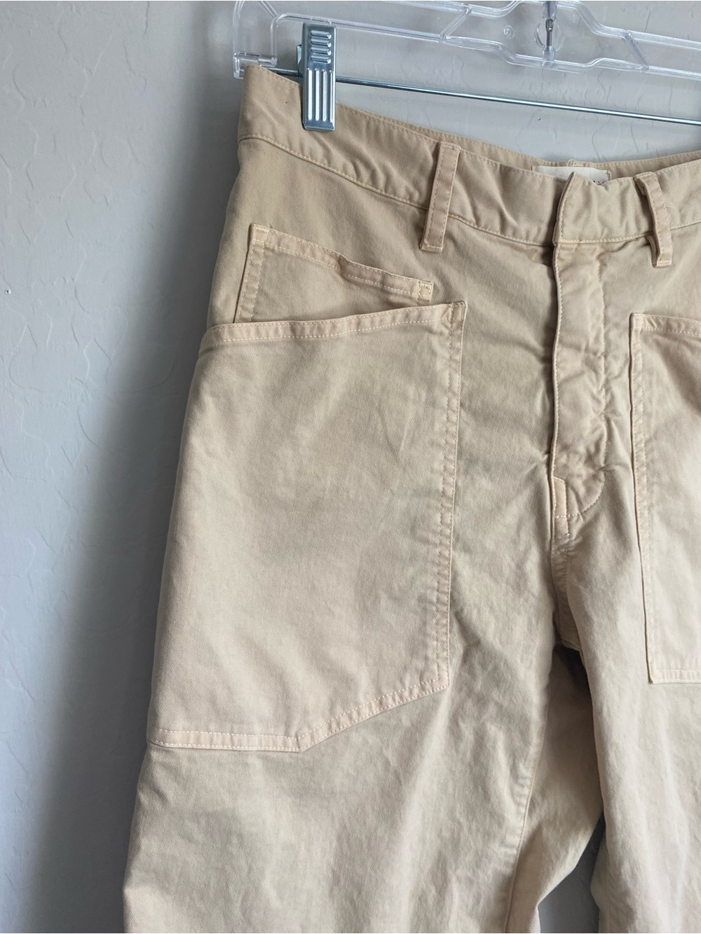 Nili Lotan Shon Relaxed Barrel-Leg Pant in Sandstone Size 0 - Picture 7 of 14